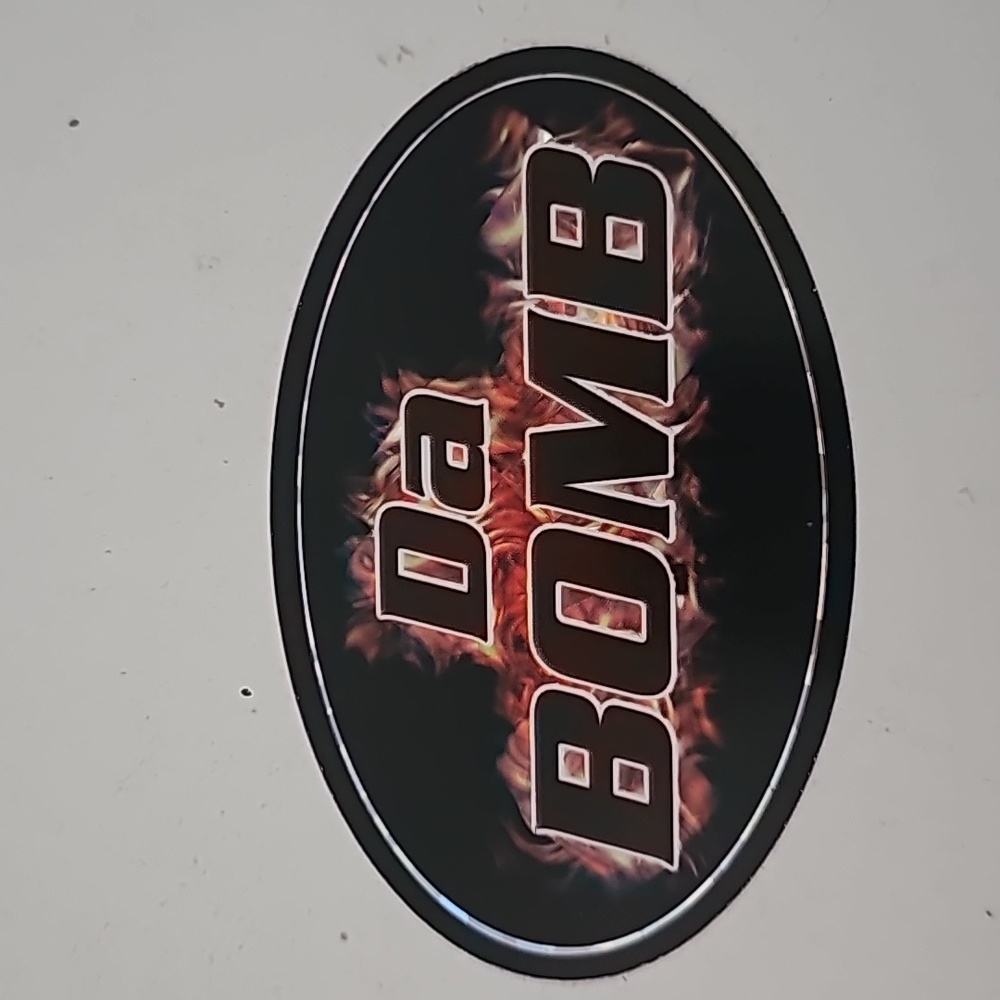 10/$25 vintage 90s y2k da bomb sticker